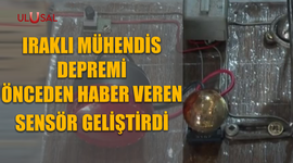 Iraklı mühendis depremi önceden haber veren sensör geliştirdi